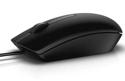 Dell MS116-BK Ratón Óptico Ambidiestro USB 1000 DPI Negro