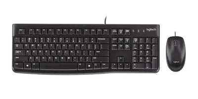Logitech MK120 teclado Ratón incluido Oficina USB QWERTY Internacional de EE.UU. Negro