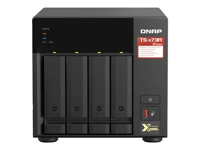 QNAP TS-473A NAS Torre Ethernet Negro V1500B