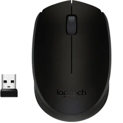 Logitech B170 ratón Oficina Ambidextro RF inalámbrico Óptico