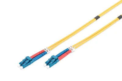 Digitus DK-2933-10 Cable de fibra óptica monomodo LC a LC 10m OS2 Full Duplex