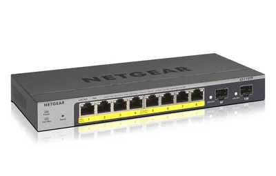 NETGEAR GS110TP Gestionado L2/L3/L4 Gigabit Ethernet (10/100/1000) Energía sobre Ethernet (PoE) Gris