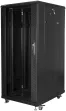 Lanberg FF01-6827-12BL - Rack o bastidor independiente - 27U - 800 kg - Bloqueo del teclado - Rieles de rack - Patas ajustables