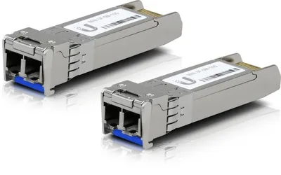 Ubiquiti Networks UACC-OM-SM-10G-D-2 red modulo transceptor Fibra óptica 10000 Mbit/s SFP+ 1310 nm