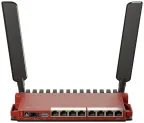 Mikrotik L009UiGS-2HaxD-IN router inalámbrico Gigabit Ethernet Banda única (2,4 GHz) Rojo