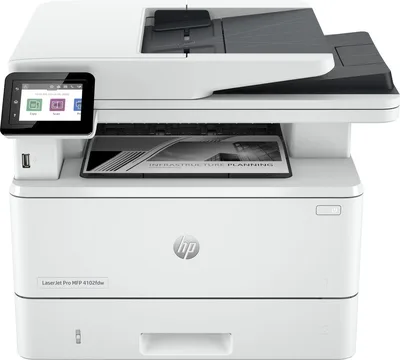 HP LaserJet Pro Impresora multifunción 4102dw, Blanco y negro, Impresora para Pequeñas y medianas empresas, Impresión, copia, escáner, Conexión inalámbrica; Com