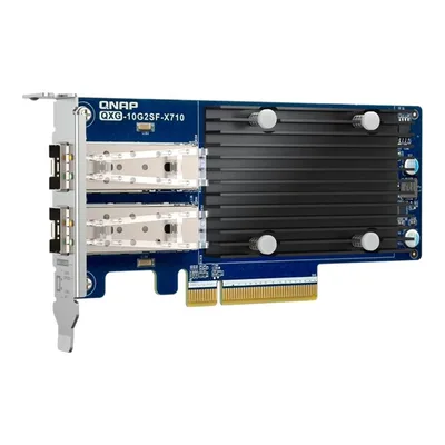 QNAP QXG-10G2SF-X710 adaptador y tarjeta de red Interno