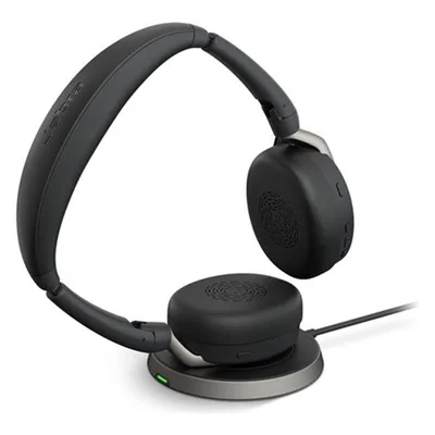 Jabra 26699-999-989 Evolve2 65 Flex Auricular Inalámbrico de Oficina con Carga