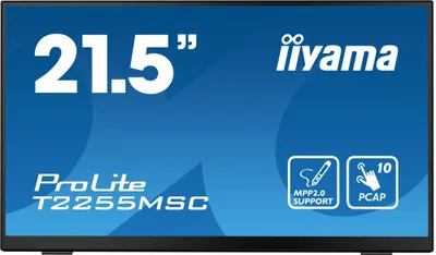 iiyama ProLite T2255MSC-B1 pantalla para PC 54,6 cm (21.5") 1920 x 1080 Pixeles Full HD LCD Pantalla táctil Negro