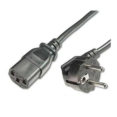 Digitus AK-440100-025-S cable de transmisión Negro 2,5 m CEE7/7 IEC C13