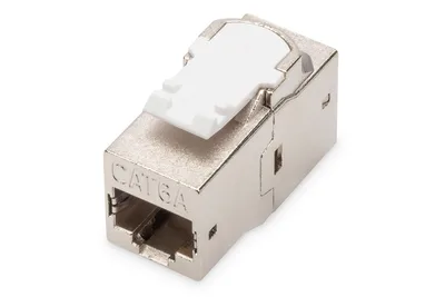 Digitus DN-93906 cambiador de género para cable RJ-45 Níquel