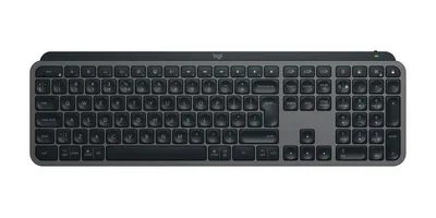 Logitech Master MX Keys Combo for Bussiness teclado Ratón incluido Oficina RF Wireless + Bluetooth QWERTY Internacional de EE.UU. Grafito