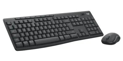 Logitech MK370 Combo for Business teclado Ratón incluido Oficina Bluetooth QWERTY Internacional de EE.UU. Grafito