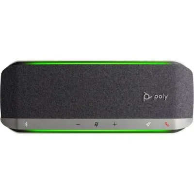 HP Poly Sync 40+ Microsoft Teams Certified USB-A USB-C Speakerphone +BT700 USB-A Adapter altavoz Teléfono móvil/PC USB/Bluetooth Plata
