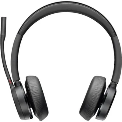 HP Poly Voyager 4320 Microsoft Teams Certified USB-C Headset +BT700 dongle Inalámbrico Diadema Oficina/Centro de llamadas USB Tipo C Bluetooth Negro
