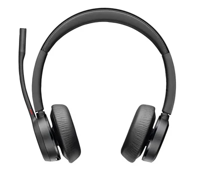 HP Poly Voyager 4320 USB-C Headset +BT700 dongle +Charging Stand Inalámbrico y alámbrico Diadema Llamadas/Música USB Tipo C Bluetooth Base de carga Negro
