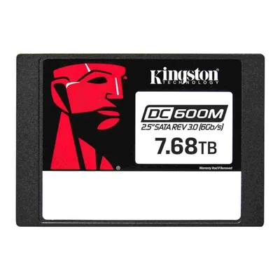 Kingston Technology DC600M 7,68 TB 2.5" Serial ATA III 3D TLC NAND