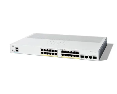 Cisco C1300-24P-4G Catalyst 1300 Conmutador Gestionado de 24 Puertos PoE Gigabit Ethernet