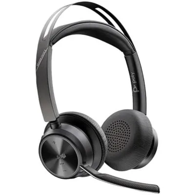 Poly Voyager Focus 2 Inalámbrico Diadema Oficina/Centro de llamadas USB Tipo C Bluetooth Negro
