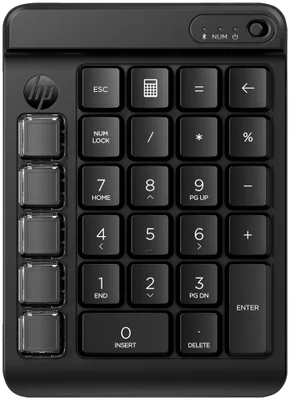 Teclado inalámbrico HP 435 numérico - Bluetooth - negro (7N7C3AA#ABB)