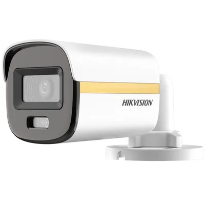 Hikvision DS-2CE10KF3T-LE(2.8mm) 3K cámara Mini Bullet con ColorVu y doble iluminación PoC, fija