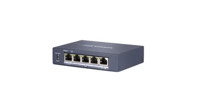 Hikvision DS-3E0505HP-E Interruptor POE Gigabit no gestionado de 4 puertos
