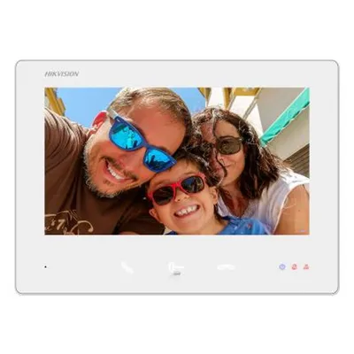 Hikvision DS-KH7300EY-WTE2/Blanco Estación Interior HD de 2 hilos