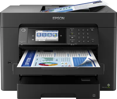 Epson WorkForce WF-7840DTWF - dispositivo multifuncional de inyección de tinta - imprimir, escanear, copiar, fax 4800 x 2400 DPI A3+ DUPLEX 25ppm Wi-Fi AirPrint