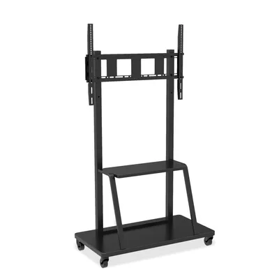 Techly ICA-TR30 Soporte móvil para TV de 55-100" hasta 150kg ajustable con 2 estantes