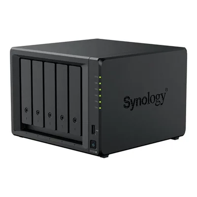 Synology DiskStation DS1525+ servidor de almacenamiento NAS Ryzen Embedded V1500B 8 GB DDR4 0 TB Negro
