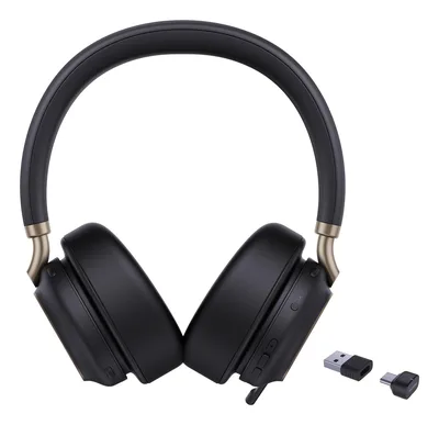 Yealink BH76 Plus Teams USB-C/A Auriculares Inalámbrico Diadema Llamadas/Música USB Type-C / USB Type-A Bluetooth Negro