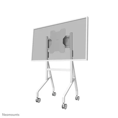Neomounts FL50-515WH1 mueble y soporte para dispositivo multimedia Blanco Panel plano Mesita con ruedas para multimedia