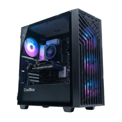 Ordenador pc phoenix gaming therion intel i5 14400f - vga nvidia rtx 5060 8gb - 16gb ddr5 - 1tb ssd nvme win 11 pro