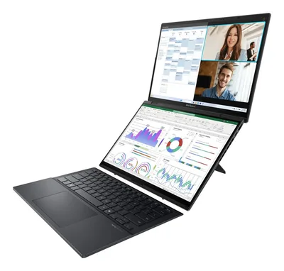 Portatil asus zenbook duo ux8406ca - ql336w u7 - 255h -  32gb -  ssd 1tb -  14 pulgadas fhd+ -  w11h