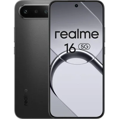 Movil realme 16 5g 8 - 256gb negro