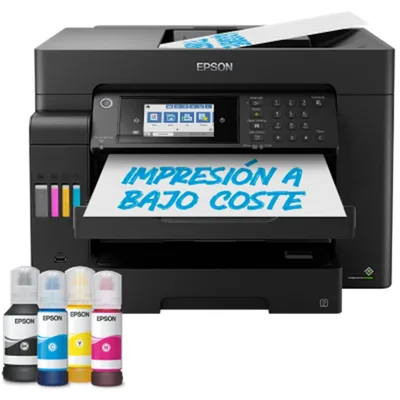 Multifuncion epson inyeccion ecotank et - 16655 color a3 fax -  red -  wifi -  duplex todas las funciones