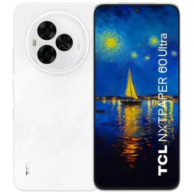 Movil tcl 60 ultra nxtpaper 5g 12 - 512gb blanco