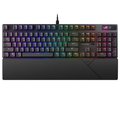 Teclado gaming asus rog strix scope ii rgb negro