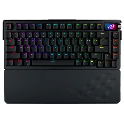 Teclado gaming asus rog azoth extreme inalambrico rgb negro ingles