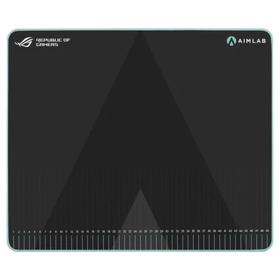 Alfombrilla gaming asus rog hone ace aim lab edition negra