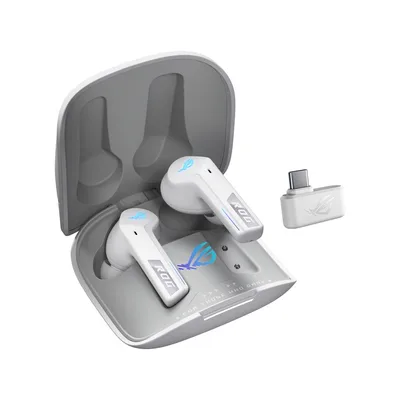 Auriculares gaming asus rog cetra true wireless speednova inalambrico blanco