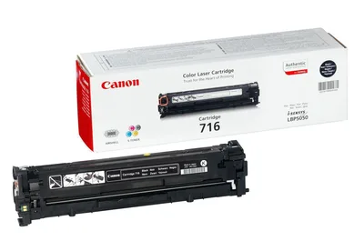 Toner canon 716 negro 2300 páginas lbp5050 -  5050n