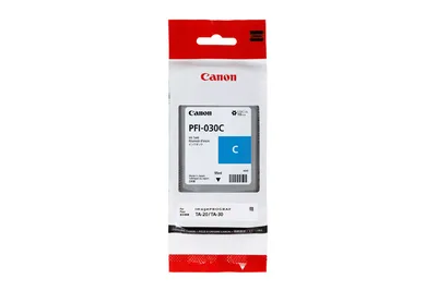 Cartucho canon pfi - 030 cian ta - 20ta - 20 mfp l24eita - 30ta - 30 mfp l36ei