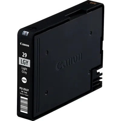 Cartucho tinta canon pgi - 29lgy gris claro pixma pro 1