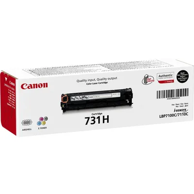 Toner canon 731 h negro  6272b002 lbp 7100cn - lbp7110cw - mf8280cw