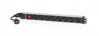 Regleta salicru para rack 19 pulgadas sps pdu 8 tomas shuko interruptor