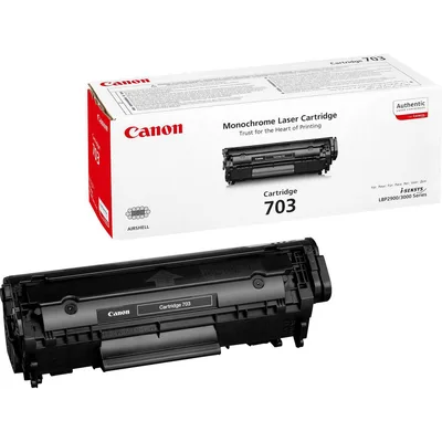 Toner canon 703 negro 2000 páginas lbp2900 -  lbp3000