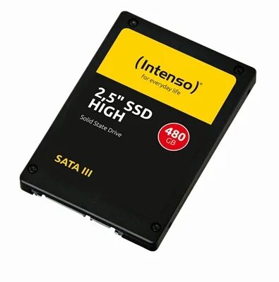 Disco duro interno solido ssd intenso high 480gb 2.5 pulgadas sata3