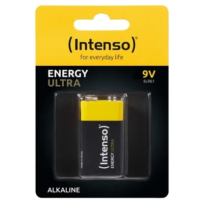 Pila alcalina intenso ultra 9v 6lr61 e - block