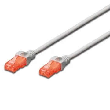 Cable red ewent latiguillo rj45 utp cat6 10m gris